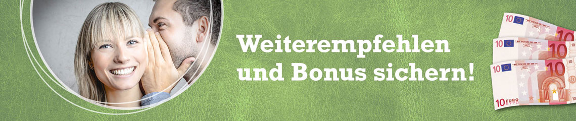 Prmie fr Weiterempfehlung