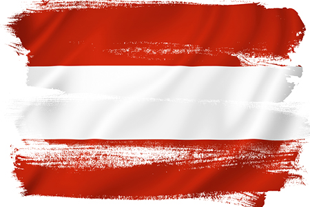 Schuhe aus sterreich, sterreich Flagge