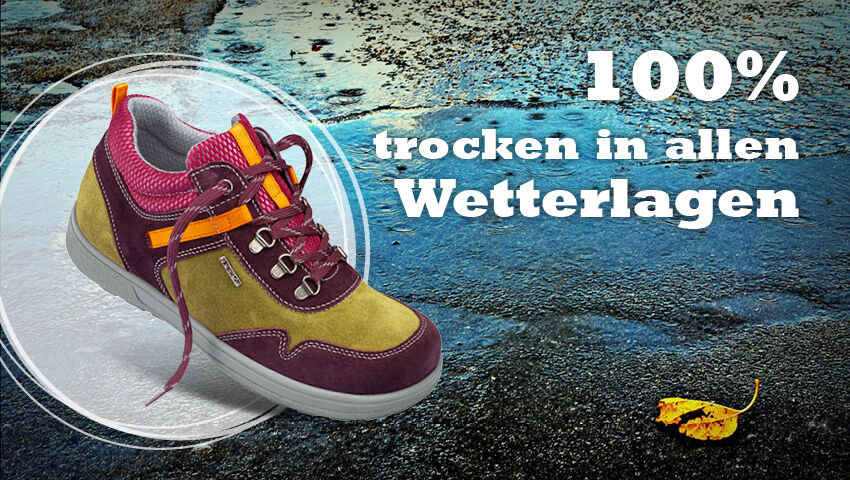 Raya Tex, wasserdicht, rutschmindernd, Bequeme Schuhe, Naturkonzept, Comfortschuhe