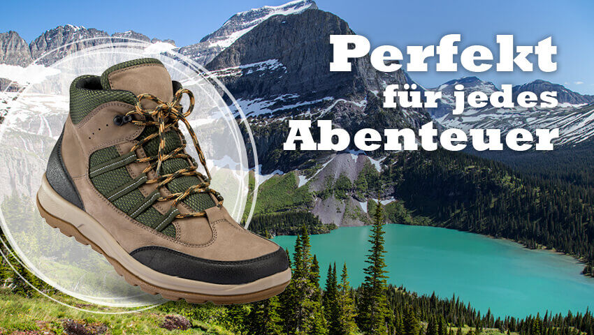 Journey, Halbstiefel, robust, Bequeme Schuhe, Naturkonzept, Comfortschuhe