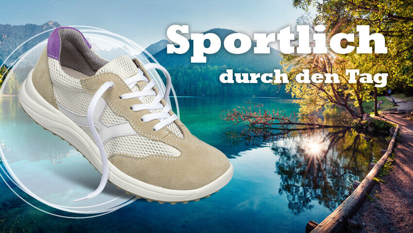 Runner, Halbschuh, Sportschuh, Damenschuh, Bequeme Schuhe, Naturkonzept, Comfortschuhe