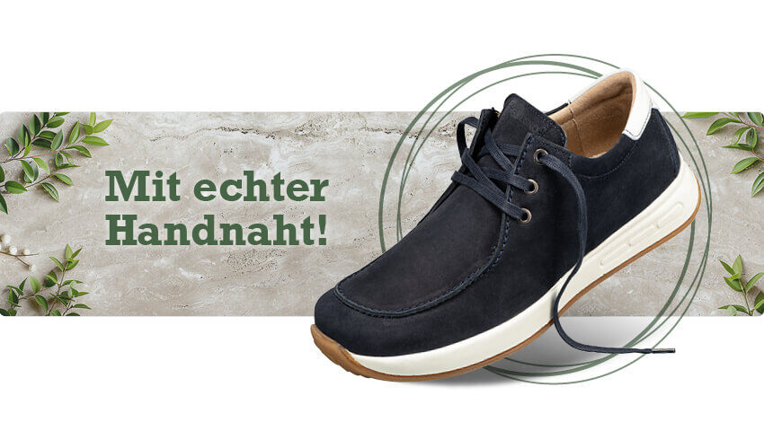 Casano, Mokassin, Herrenschuh, Handnaht, weich, leicht, Bequeme Schuhe, Naturkonzept, Comfortschuhe