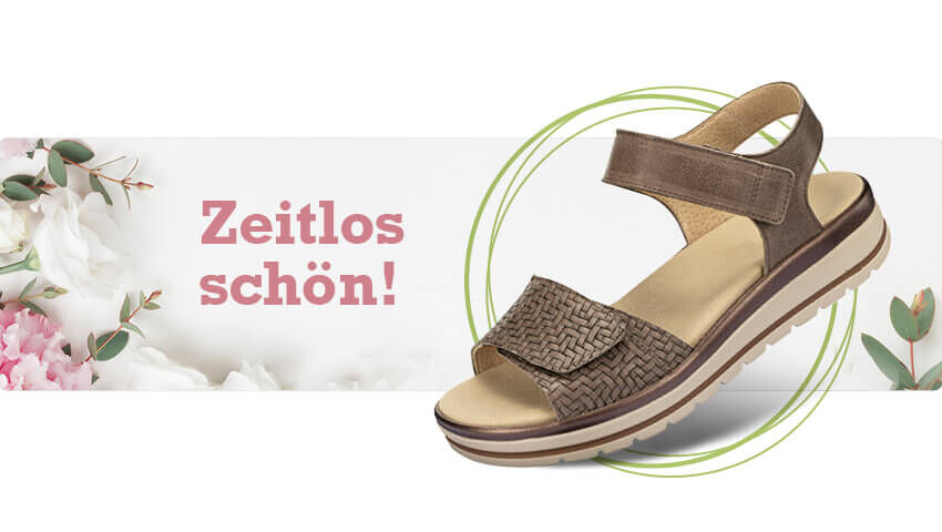 Lexie, Sandale, leicht, Klettverschluss, anpassbar, luftig, modisch, Bequeme Schuhe, Naturkonzept, Comfortschuhe