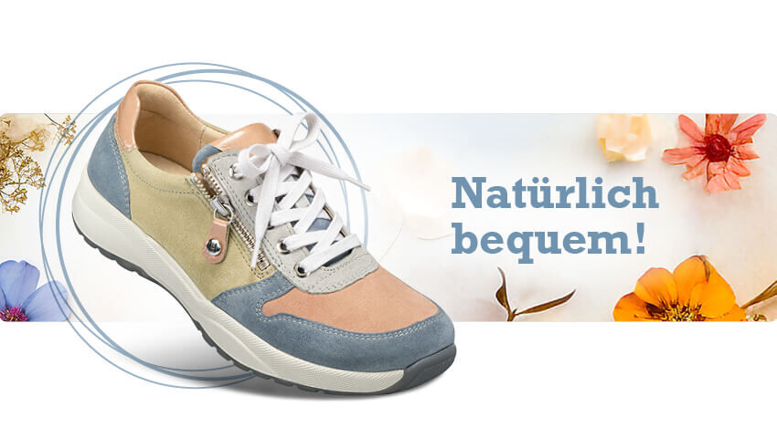 Nizza, Sneaker, leicht, flexibel, Reiverschluss, barfufreundlich, Bequeme Schuhe, Naturkonzept, Comfortschuhe