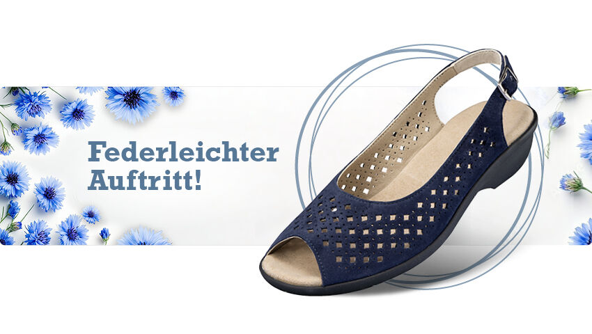 Ferna, Sandale, feminin, zierlich, luftig, Bequeme Schuhe, Naturkonzept, Comfortschuhe