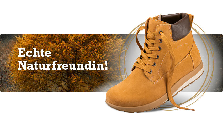 Gia, Stiefelette, Reiverschluss, weit zu ffnen, gepolstert, Bequeme Schuhe, Naturkonzept, Comfortschuhe