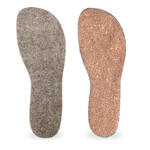 Alpakaeinlage beige