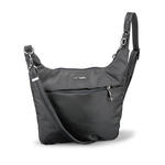 Anti Diebstahl Damen-Handtasche schwarz