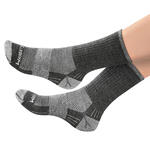 Anti Blasen Freizeit Socke Merino Escape grau